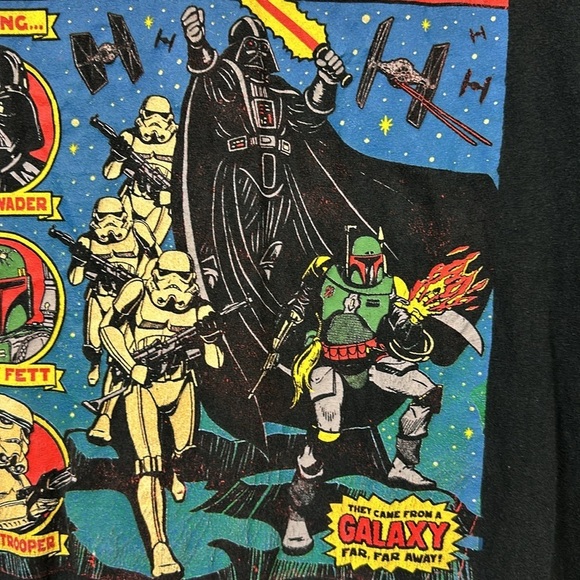 Star Wars Comic Book Graphic Tee Sz XL - Picture 3 of 6